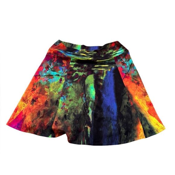 Dona Jo Birdie Skort Tie dye colorful Size large - Picture 3 of 8